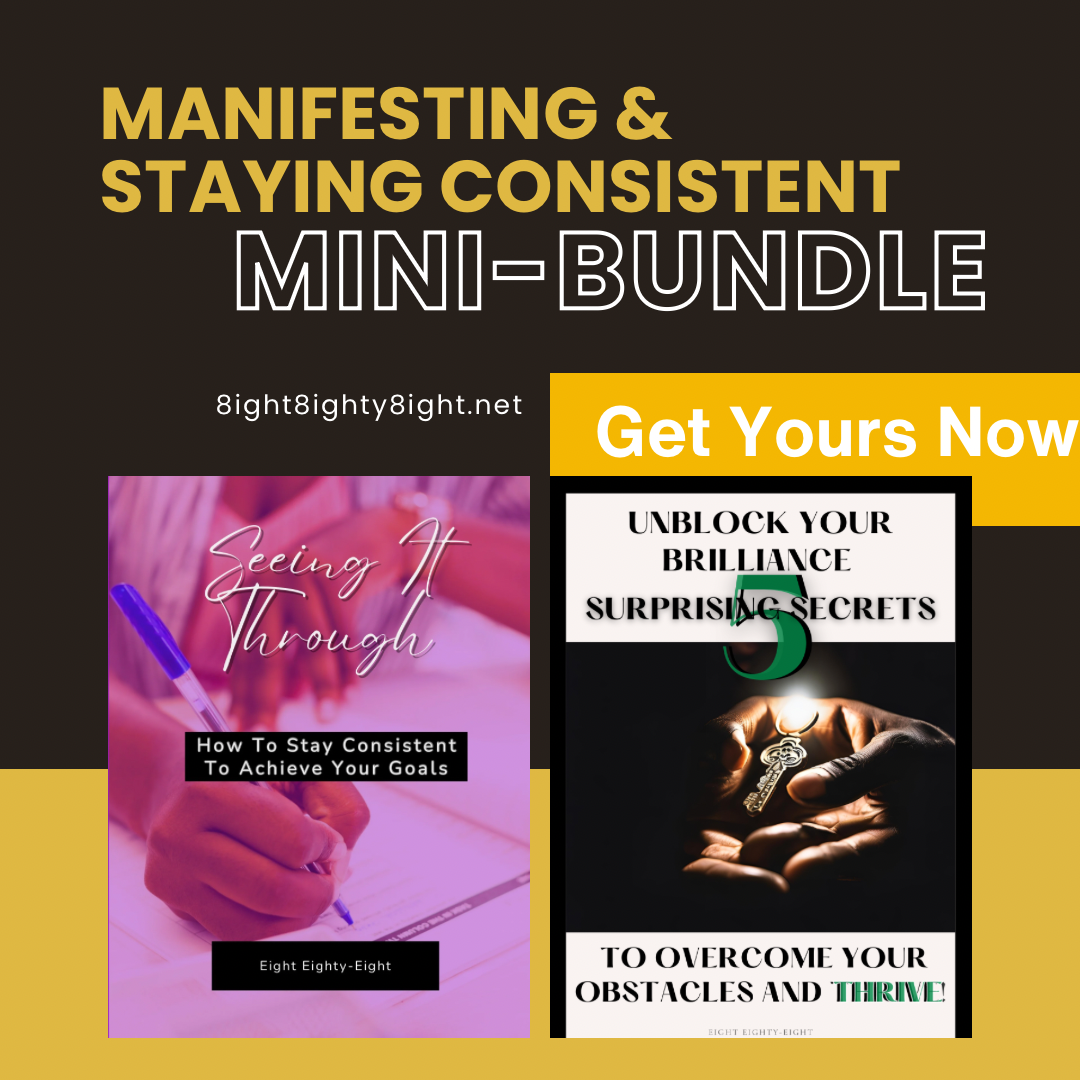 Manifesting & Staying Consistent Mini-Bundle